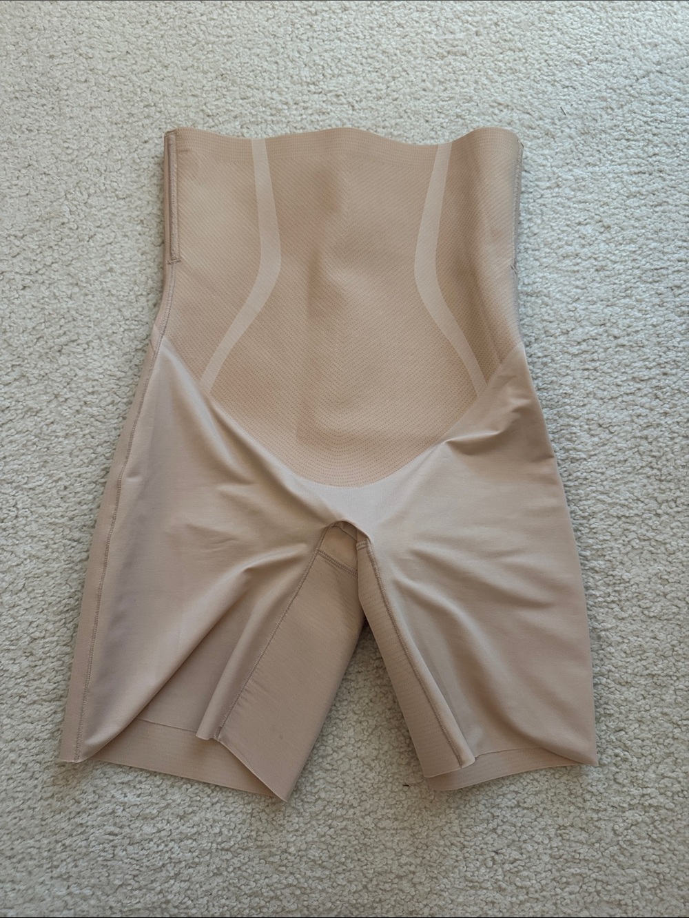 High-Waist Sculpting Shaping Shorts - Nude